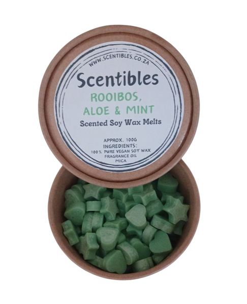 Scentibles - Rooibos, Aloe &amp; Mint Mini Wax Melts (100g)