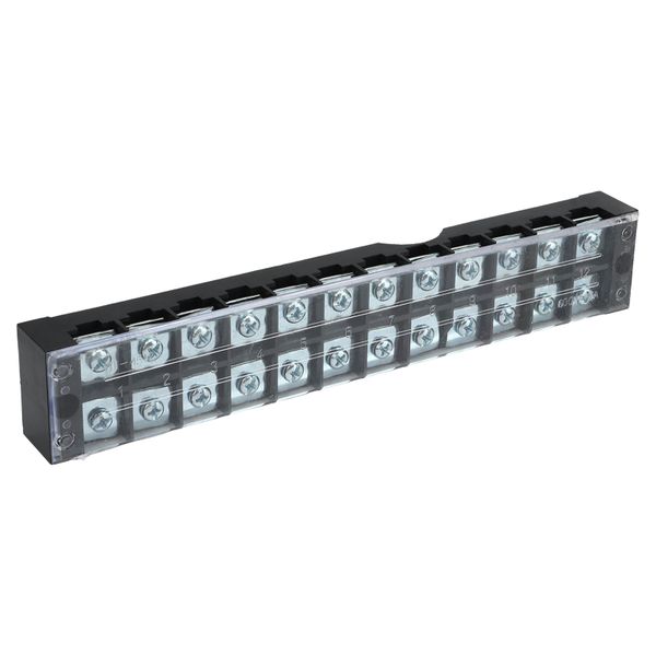 12 Position Terminal Strip Block 45A 600V for Ground Circuit Wiring