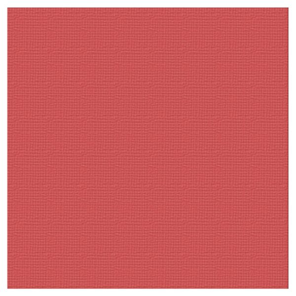 Textured Cardstock 12x12 - Crimson/Blood Red (216gsm, 10 Sheets)