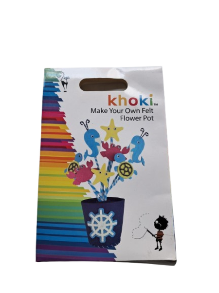Khohki - Make Your Own Felt Flower Pot - Bulk Pack of 2