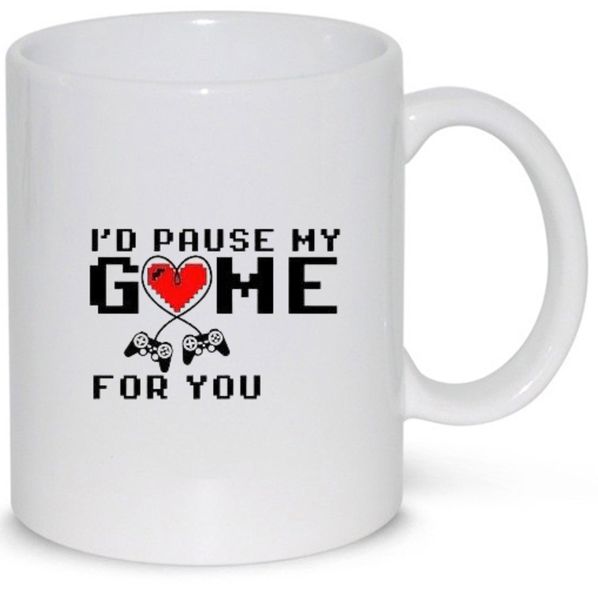 I'd Pause My Game For You Boyfriend Husband Gift Mug