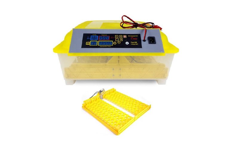 132 Quail Egg Tray and 48 Egg Incubator Combo