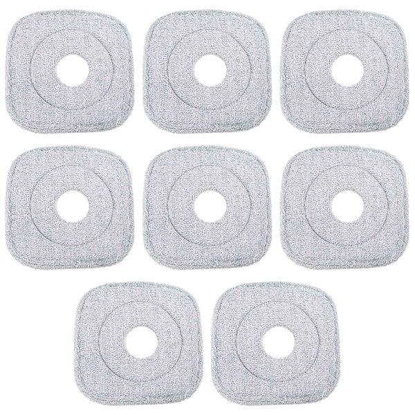 8Pcs Mop Cloth For Joybos Mop Squeeze Mop Automatic Separation Rotating