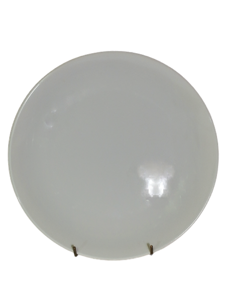 Plate 6 Piece 26cm Porcelain Coup White