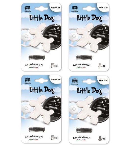 Little Dog - Car Air Fresheners - 4 Pack