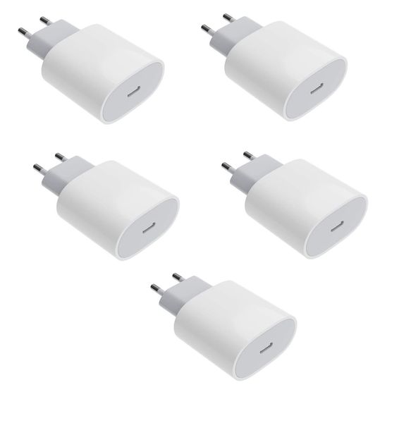 35W USB-C PD Fast Charger - Compatible with iPhone 15,16&amp;17 Series (5 Pack)