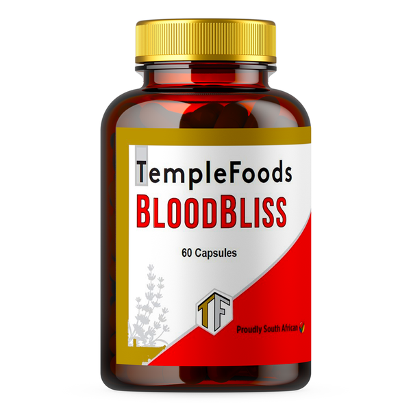 Temple Foods Blood Bliss. With Nattokinase 2000FU Cardiovascular Support