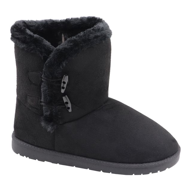 Jada - Ladies Fur Trim Suede Boot | Shop Today. Get it Tomorrow ...