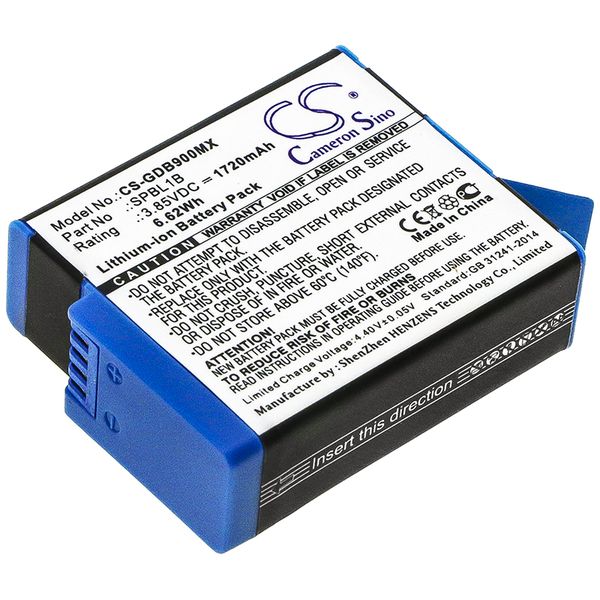 GOPRO AHDBT-901 Camera Battery/1720mAh