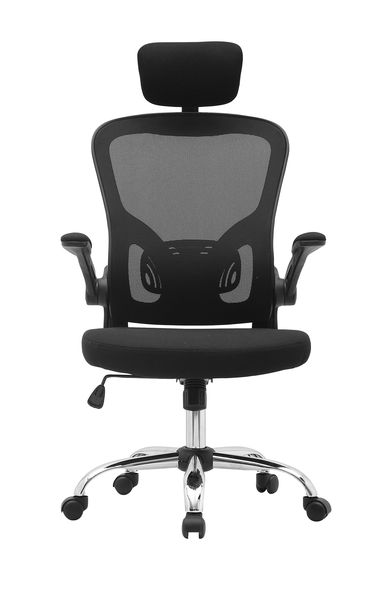 Linx Lennon High Back Mesh Chair - Black