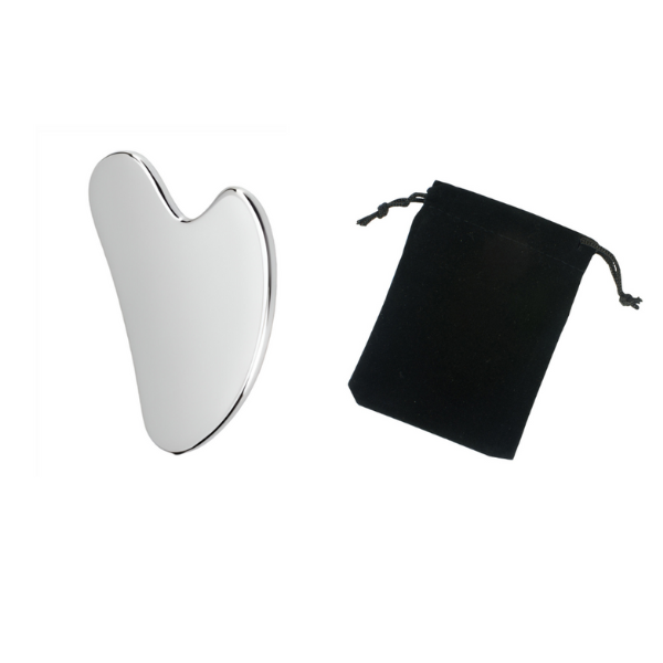 Stainless Steel Gua Sha Scraping Tool - Rejuvenate and Sculpt Your Skin
