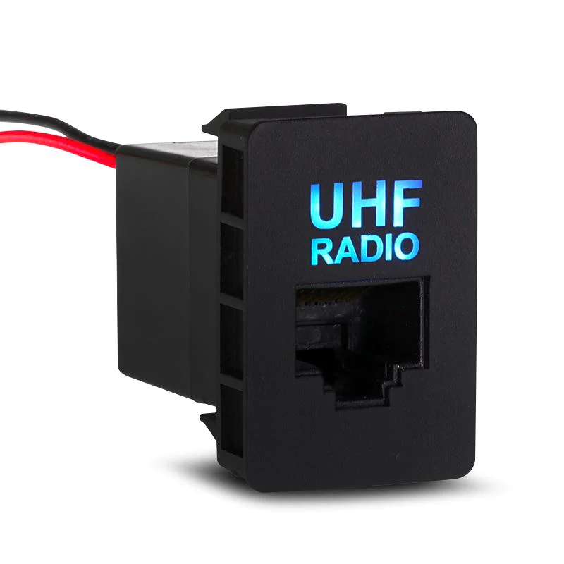 RJ45 Car Dash UHF/VHF Radio Switch Panel Interface for Toyota 32x20mm Shop Today. Get it