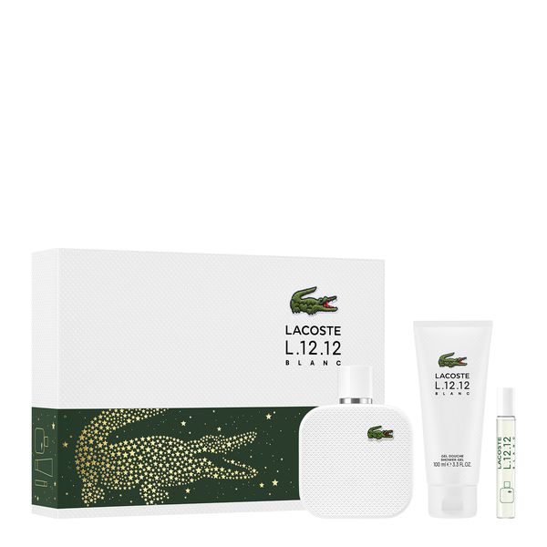Lacoste L1212 Set, Edt 100ml + Travel Spray 7.5ml + Shower Gel 100ml