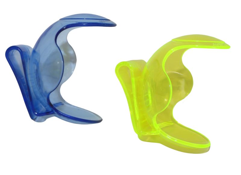 Clip on Padel Ball Holder- Yellow and Blue