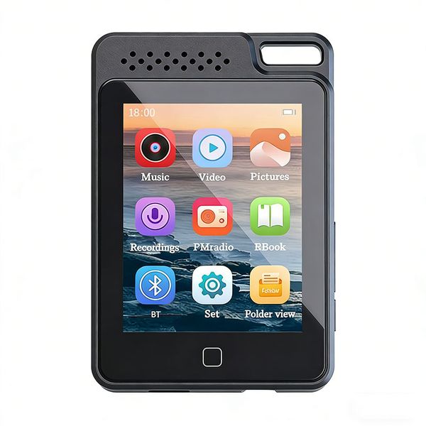 64GB MP3 Player with 2.8-Inch Touch Screen, Black