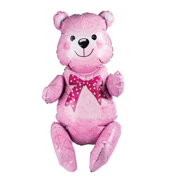 Bulk Pack x 3 Party Balloon Foil Floor Teddy