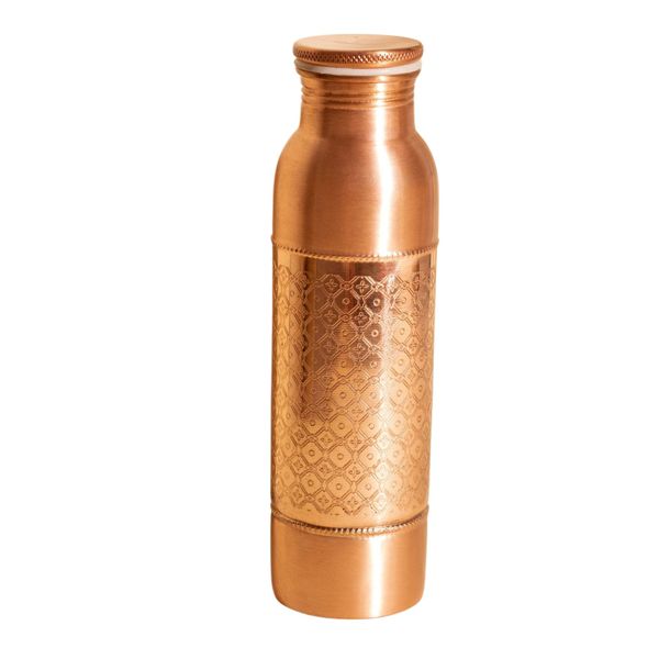Forrest &amp; Love Mosaic Copper Water Bottle - 900ml
