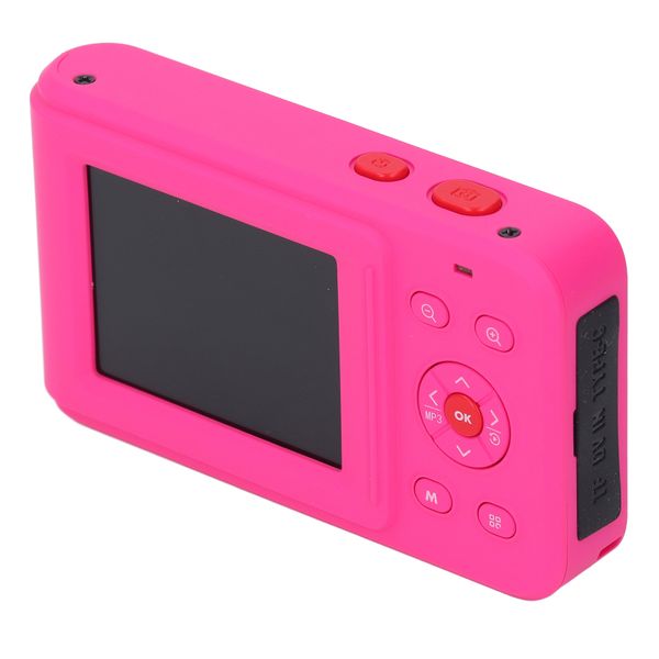 72MP 2.5K Digital Camera, Dual Screen, 16X Zoom, AF, For Gatherings, Red