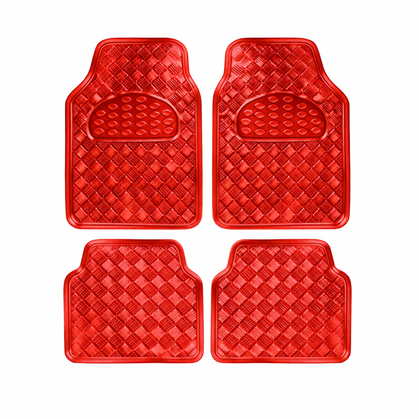 4-Piece Car Mat Set - Universal Fit, Non-Slip