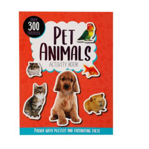 Pet Animal Activity Book