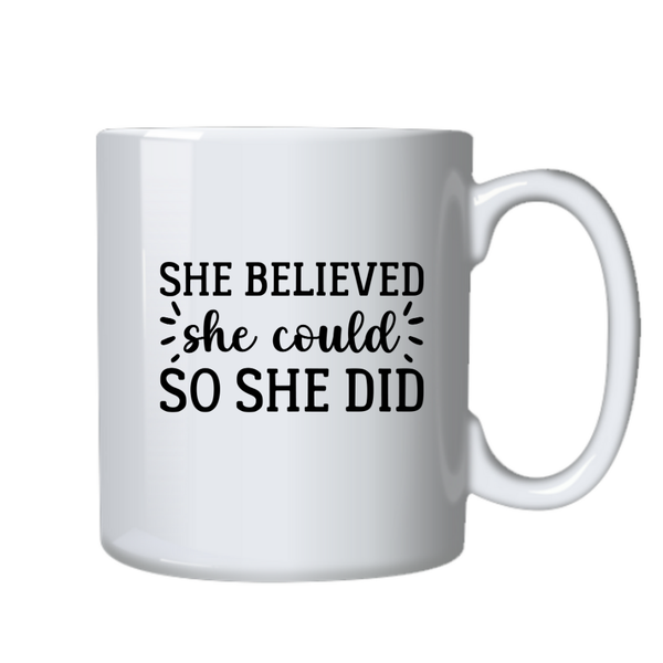 Motivational Positive Birthday Christmas Gift Cup Mug - Trust in Yourself