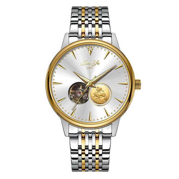 Luminous Automatic Mechanical Movement Watch Men Business Casual Wristwatch