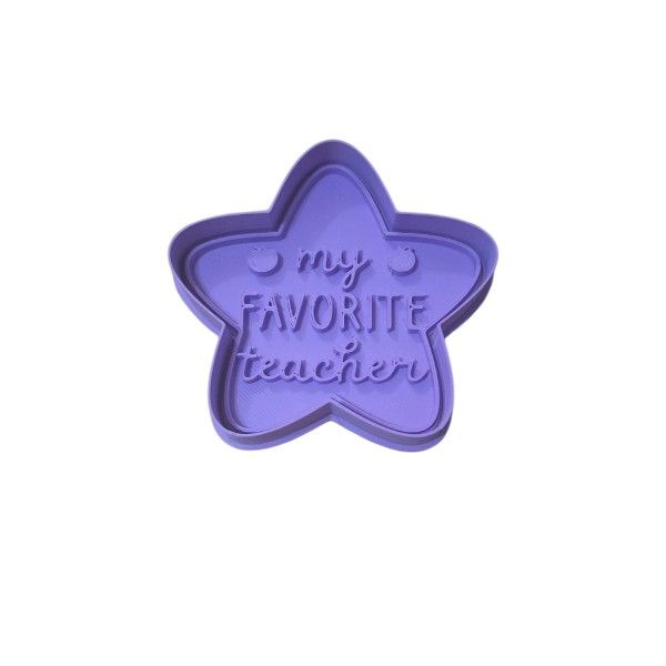 Hubbe Cookie Cutter - My Favorite Teacher