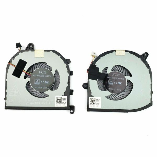 New CPU + GPU Cooling Fan for Dell XPS 15 9570 7590 Precision 5530 P56F002