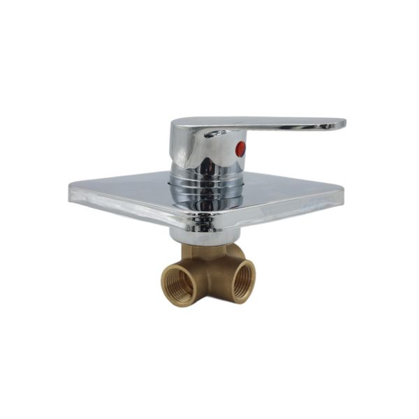 AIYI 1/2" Shower Mixer AY406-092 Silver