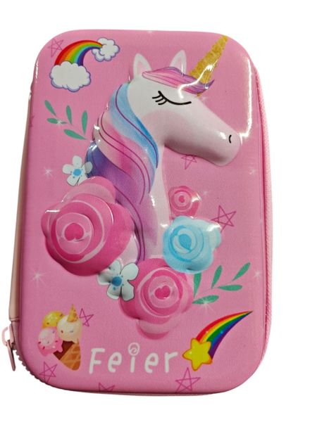 Pencil case -Unicorn -3D-Organize Your Stationary