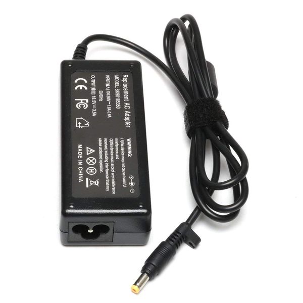 Compatible Replacement AC Adapter for HP 65W-18.5V 3.5A 4.8x1.7mm tip