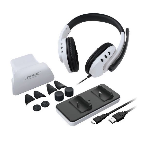 Dobe 12 in 1 Accessories Set for Playstation 5