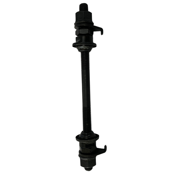 Aftermarket Bicycle Black Front Axle Size 5/16