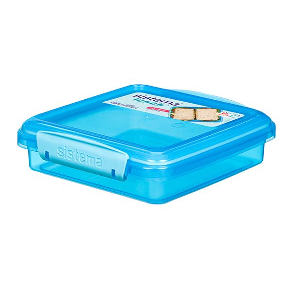 450ml Sandwich Box - Trend Blue