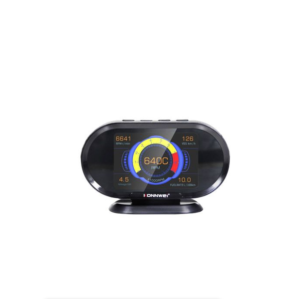 KW206 On Board Computer Gauge + OBD2 Scanner