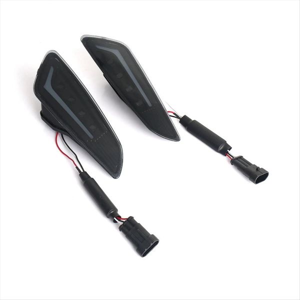 Motorcycle Front Led Brake Lights Turn Signal Compatible with Universal