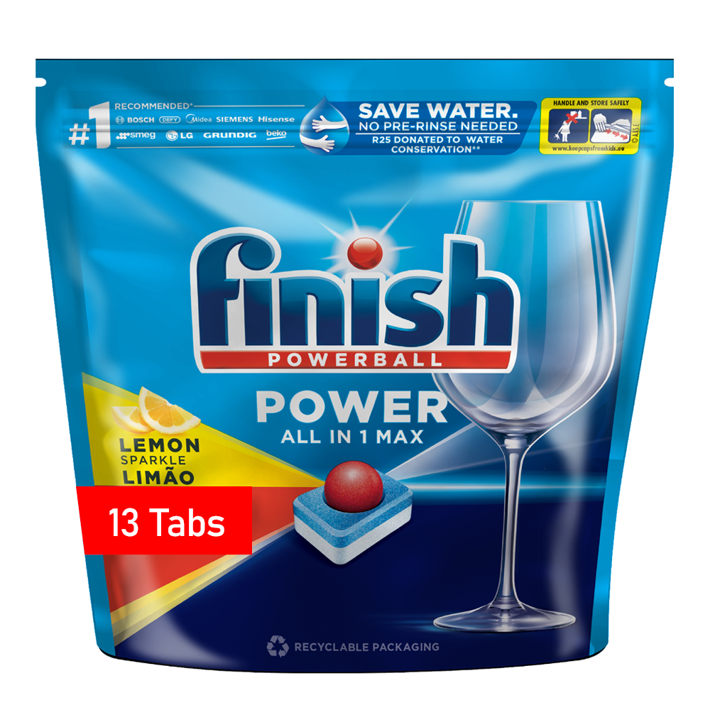 Finish 13's Auto Dishwashing All in One Max Tablets Lemon Buy Online