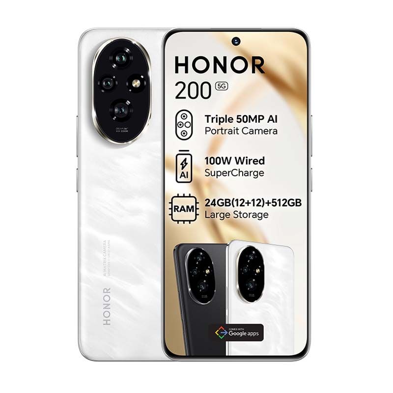 Honor 200 5G Dual Sim 512GB - White