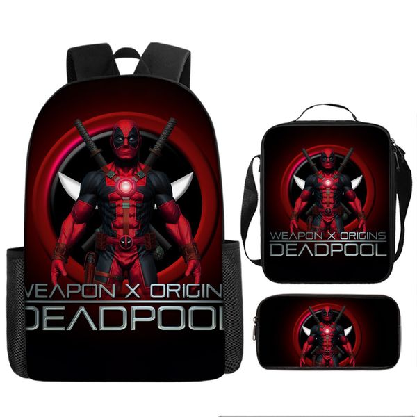 Pencil Case - 3-Piece Deadpool image