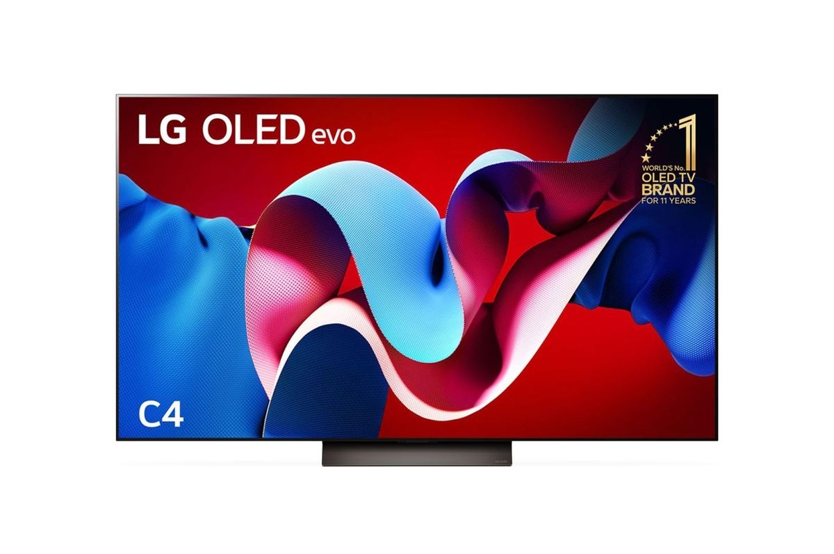 LG 65" C4 4K OLED evo Smart TV with AI Magic Remote & webOS24