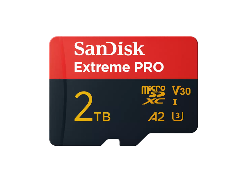 SanDisk Extreme PRO microSDXC UHS-I Card 2TB