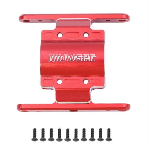 Niuwsrc Rc Skid Plate For 1/18 Rc Crawler Fcx 18 Fcx18 Parts Red
