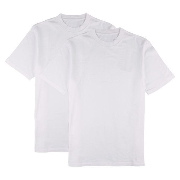 Pappa Joe - Men's Basic T - White (2 Pack)