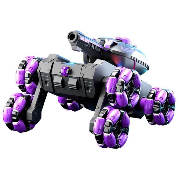 Dual Remote Control Water Bullet Cannon Stunt Chariot/Tank