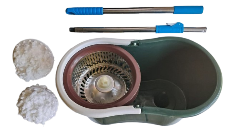 Magic Spin Mop And Plastic Bucket Set Rotating 3 image