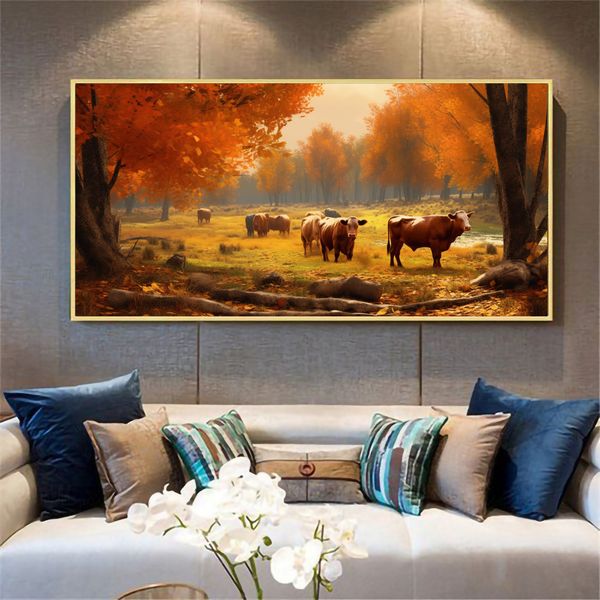 Canvas Wall Decor - Autumn Graze - 0524