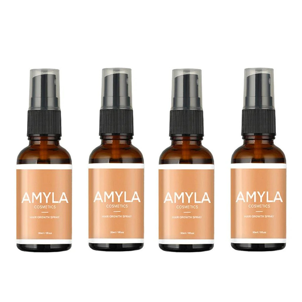 Amyla Hair Growth Spray pack of 4