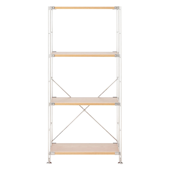 Bestby 4-Tier/3-Tier Stainless Steel Display Shelf Organizer (52cm Width)