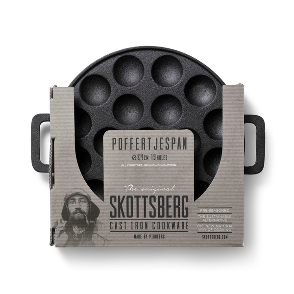 Skottsberg Cast Iron Mini Pancake Pan 24cm