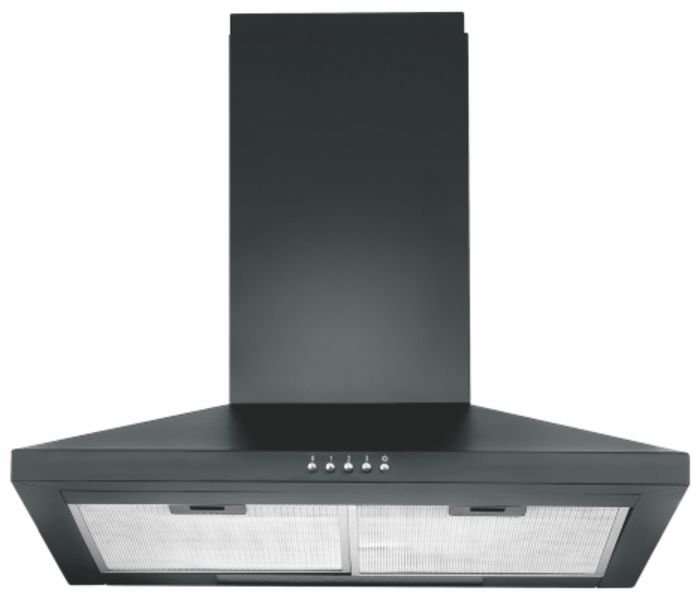 Italian Designer 65cm black stainless steel cooker hood. IDC-900B
